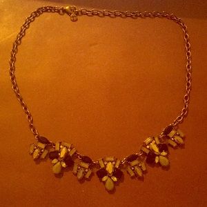 Loft Black/Gray Statement Necklace